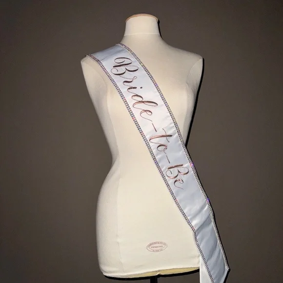 The Radiant 'Bride-To-Be' Sash By The Sash Company - Picture 12 of 12